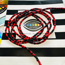Load image into Gallery viewer, Red and Black