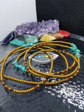 Load image into Gallery viewer, Turquoise Chips Waist Bead
