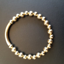 Load image into Gallery viewer, Balance Bar Gold Filled Bracelet
