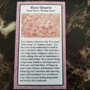 Rose Quartz Tumbled