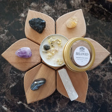 Load image into Gallery viewer, Meditation Candle and Mystery Crystals Kit
