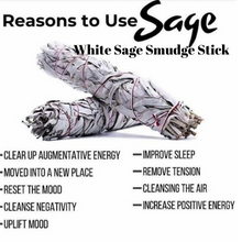 Load image into Gallery viewer, White Sage Smudging Stick
